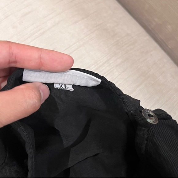 💖 3 for $20 ✅ Oversized bryn Walker Women's Black Blouse - Picture 5 of 5